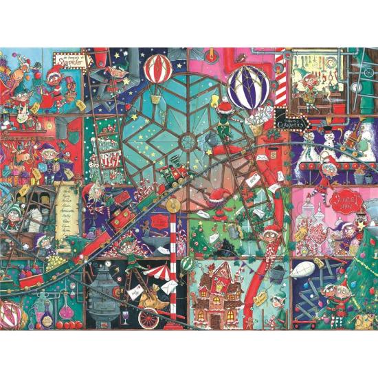 Puzzle Ravensburger Weihnachten 1500 Teile
