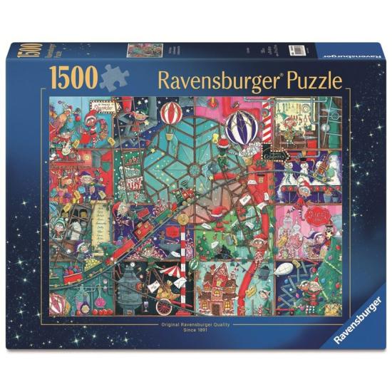Puzzle Ravensburger Weihnachten 1500 Teile