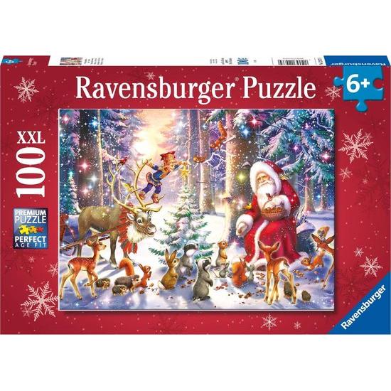 Ravensburger Weihnachten im Wald XXL-Puzzle mit 100 Teilen