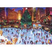 Ravensburger Weihnachts-Rockefeller Center-Puzzle 1000 Teile