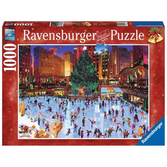 Ravensburger Weihnachts-Rockefeller Center-Puzzle 1000 Teile
