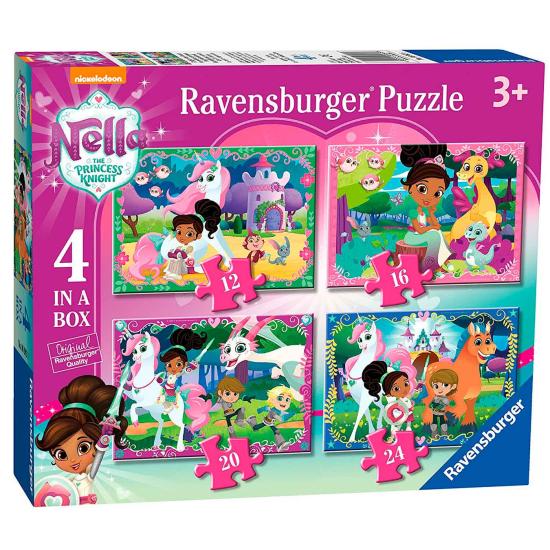 Ravensburger Nella Princess Brave progressives 12er-Puzzle
