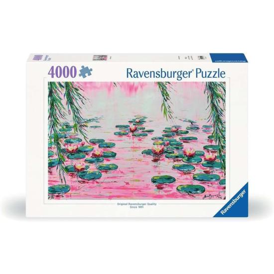 Puzzle Ravensburger Rosa Seerosen 4000 Teile