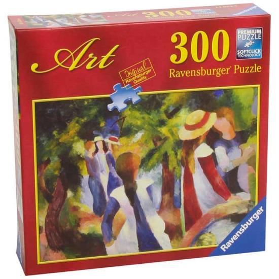 Ravensburger Puzzle Mädchen unter den Bäumen 300 Teile
