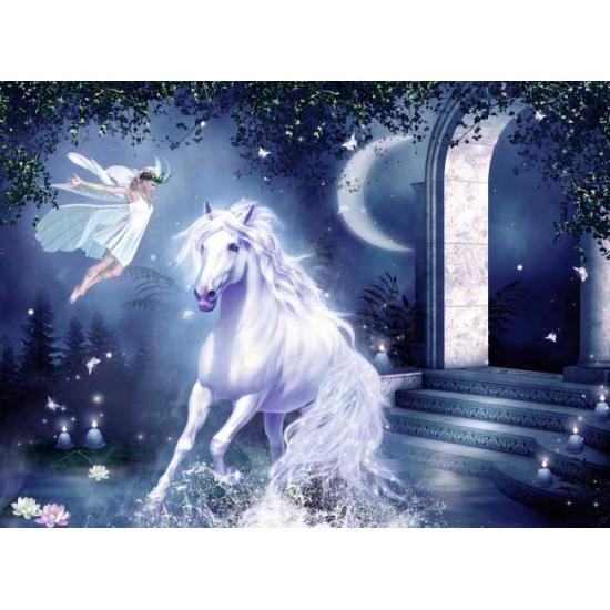 Ravensburger Mystical Night Phosphoreszierendes Puzzle mit 500 T