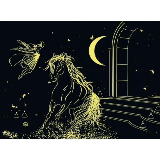 Ravensburger Mystical Night Phosphoreszierendes Puzzle mit 500 T