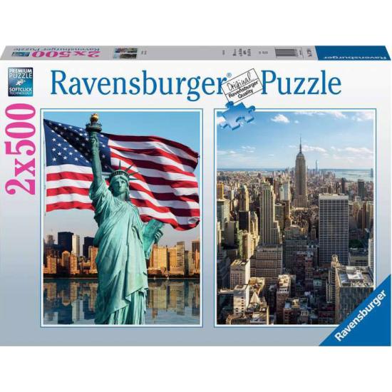 Ravensburger New York Puzzle 2x500 Teile