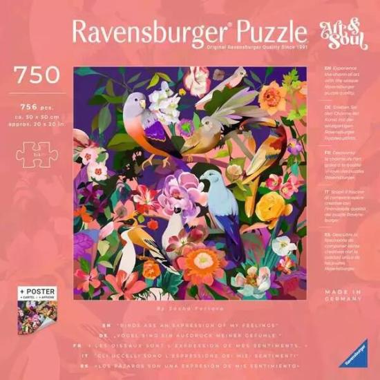 Ravensburger Vogelbeobachtungspuzzle 750 Teile