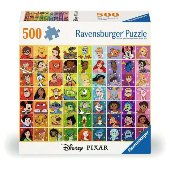 Puzzle Ravensburger Disney und Pixar Farbpalette 500 Teile