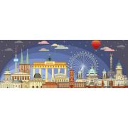 Ravensburger Panorama Berlin bei Nacht Puzzle 1000 Teile