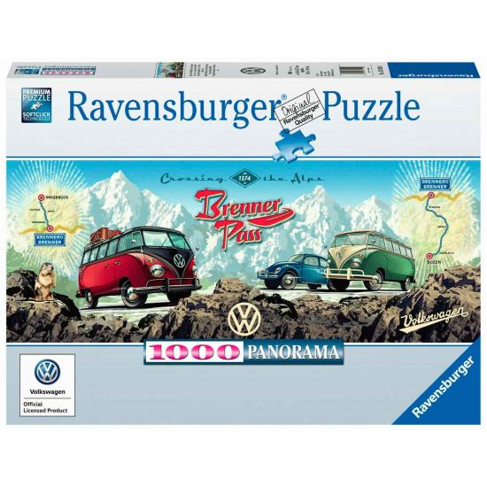 Ravensburger Panorama Camper VW Puzzle 1000 Teile
