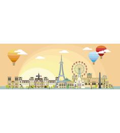 Ravensburger Panorama Paris Puzzle 1000 Teile