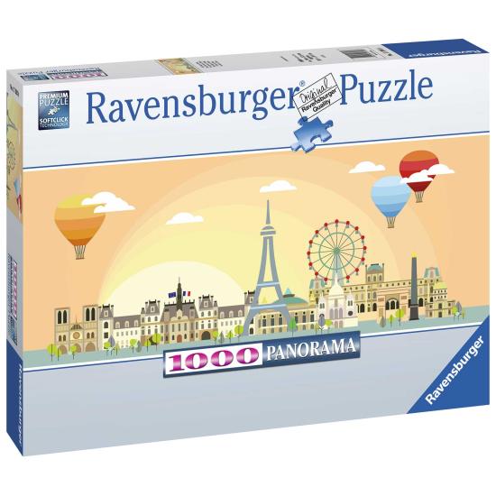 Ravensburger Panorama Paris Puzzle 1000 Teile