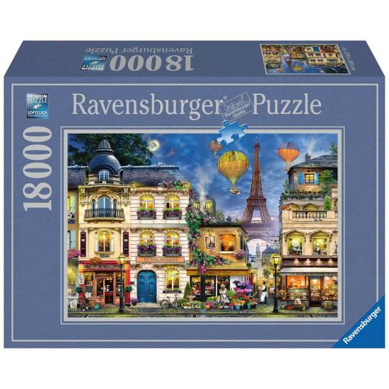 Ravensburger Nachtspaziergang durch Paris Puzzle 18000 Teile