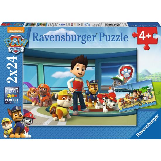 Ravensburger Paw Patrol Puzzle 2x24 Teile
