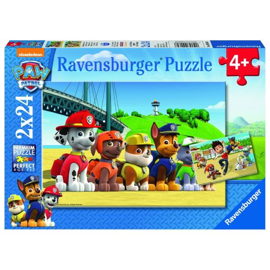 Ravensburger Paw Patrol Puzzle 2x24 Teile