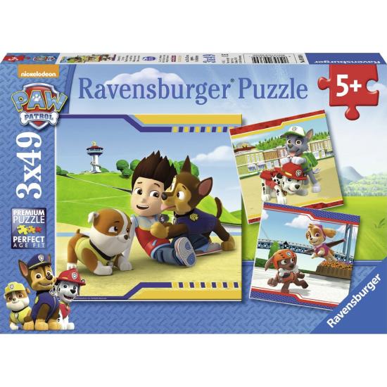 Ravensburger Paw Patrol Puzzle 3 x 49 Teile