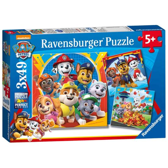 Ravensburger Paw Patrol Puzzle 3x49 Teile