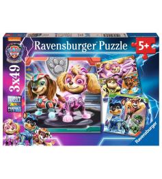 Ravensburger Paw Patrol Mighty Movie Puzzle 3x49 Teile