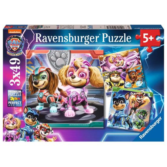 Ravensburger Paw Patrol Mighty Movie Puzzle 3x49 Teile Ravensburger Paw Patrol Mighty Movie Puzzle 3x49 Teile