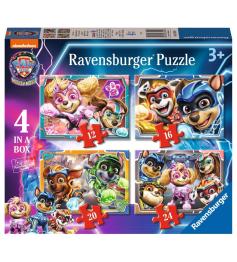 Ravensburger Paw Patrol Progressives Puzzle mit 12+16+20+24 P