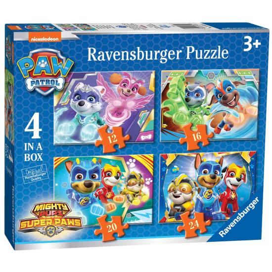 Ravensburger Paw Patrol Progressives Puzzle mit 12+16+20+24 P