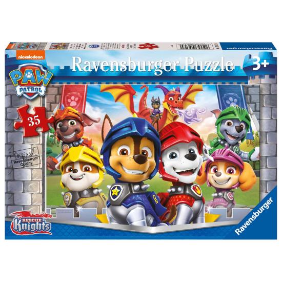 Ravensburger Paw Patrol Rescue Knights Puzzle 35 Teile