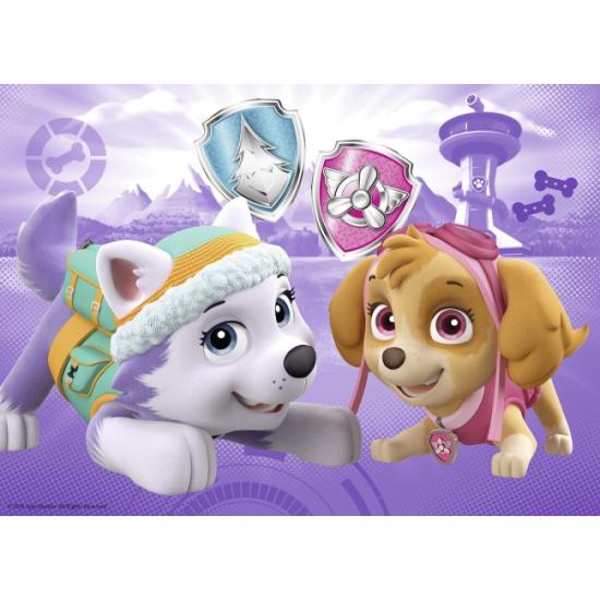 Ravensburger Paw Patrol Skye und Everest Puzzle 4 x 42 Teile