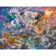 Puzzle Ravensburger Pegasus Und Seine Freunde 2000 Teile