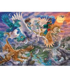 Puzzle Ravensburger Pegasus Und Seine Freunde 2000 Teile
