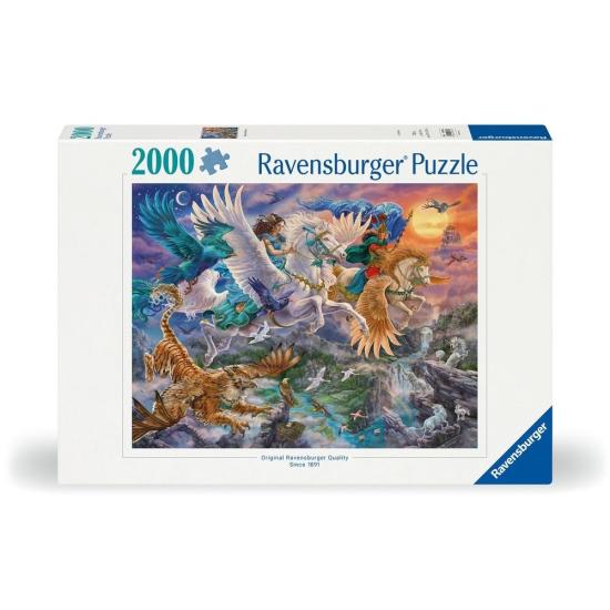 Puzzle Ravensburger Pegasus Und Seine Freunde 2000 Teile