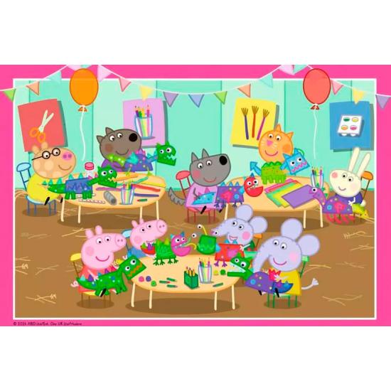 Puzzle Ravensburger Peppa Pig-Feier 2x12 Teile