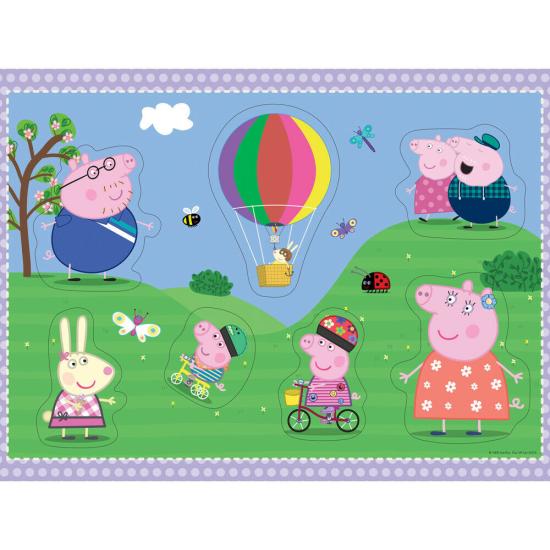 Ravensburger Peppa Pig 24-teiliges Bodenpuzzle