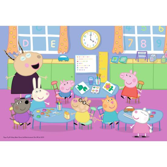 Ravensburger Peppa Pig Puzzlespaß im Klassenzimmer 35 Teile