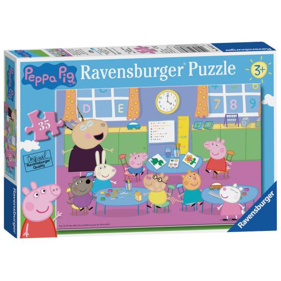 Ravensburger Peppa Pig Puzzlespaß im Klassenzimmer 35 Teile