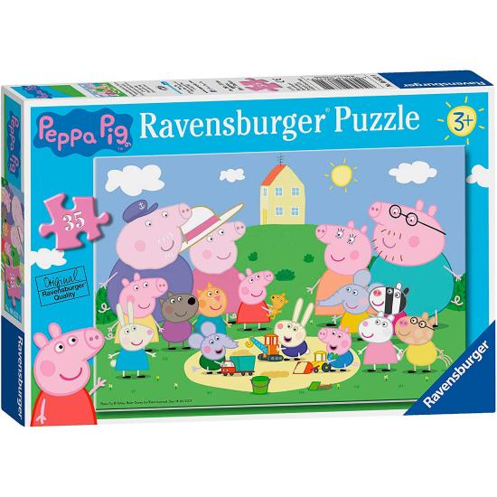 Ravensburger Peppa Pig Family and Friends Puzzle mit 35 Teilen