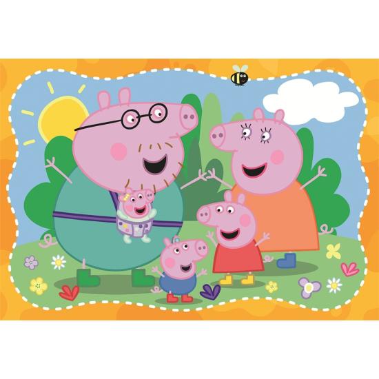 Ravensburger Peppa Pig Glückliche Familien 2x12 Teile