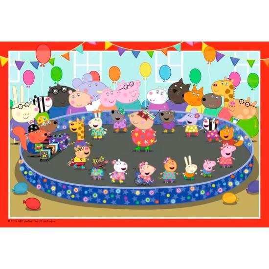 Puzzle Ravensburger Peppa Pig Partyzeit 2x24 Teilen