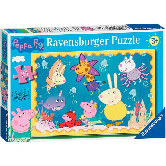 Ravensburger Peppa Pig Unterwasserwelt-Puzzle 35 Teile