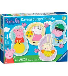 Ravensburger Peppa Pig progressives Puzzle mit 10+12+14+16 Teile