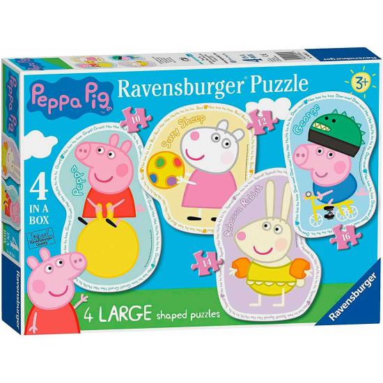 Ravensburger Peppa Pig progressives Puzzle mit 10+12+14+16 Teile