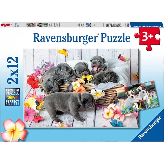Ravensburger Puzzle Kleine Haarbälle 2x12 Teile