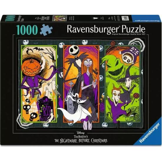 Puzzle Ravensburger Nightmare Before Christmas 1000 Teile