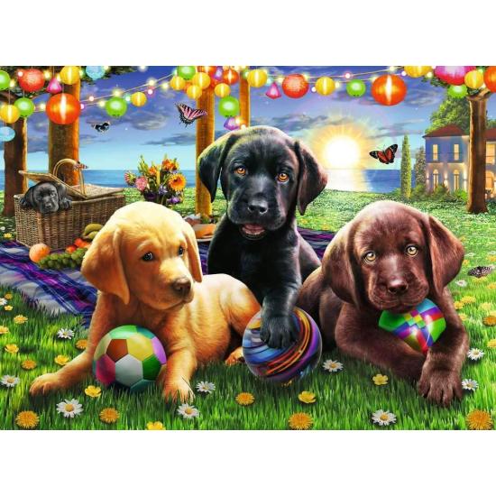 Ravensburger Picnic Canine XXL-Puzzle mit 100 Teilen