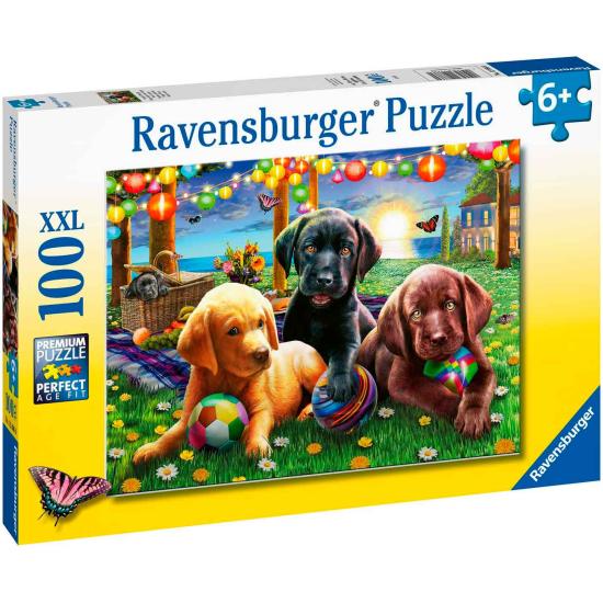 Ravensburger Picnic Canine XXL-Puzzle mit 100 Teilen