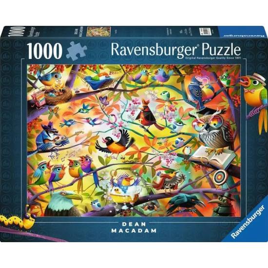 Puzzle Ravensburger Fleißige Vögelchen 1000 Teile