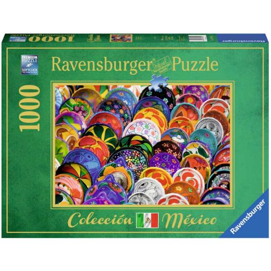 Ravensburger Puzzle Bunte Teller 1000 Teile
