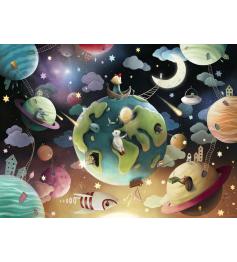 Ravensburger XXL Fantastic Planets Puzzle mit 100 Teilen