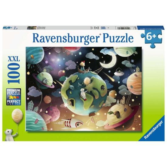 Ravensburger XXL Fantastic Planets Puzzle mit 100 Teilen Ravensburger XXL Fantastic Planets Puzzle mit 100 Teilen