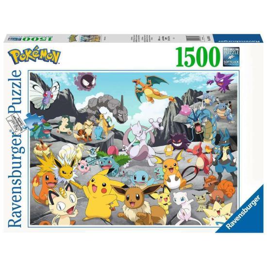 Puzzle Ravensburger Pokemon Classics 1500 teiliges
